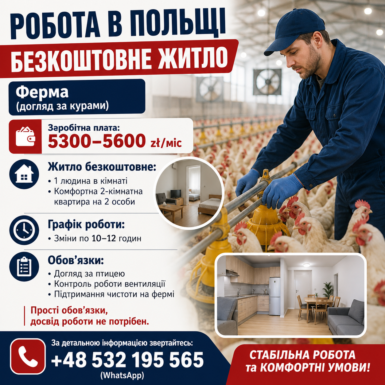 Ферма (догляд за курами)