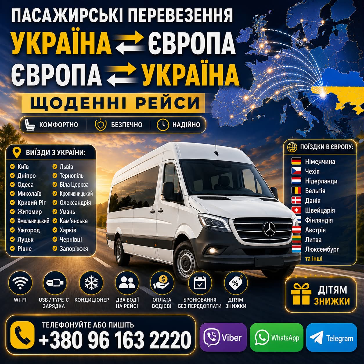 Міжнародні пасажирські перевезення