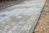 Укладка брусчатки и бордюров
