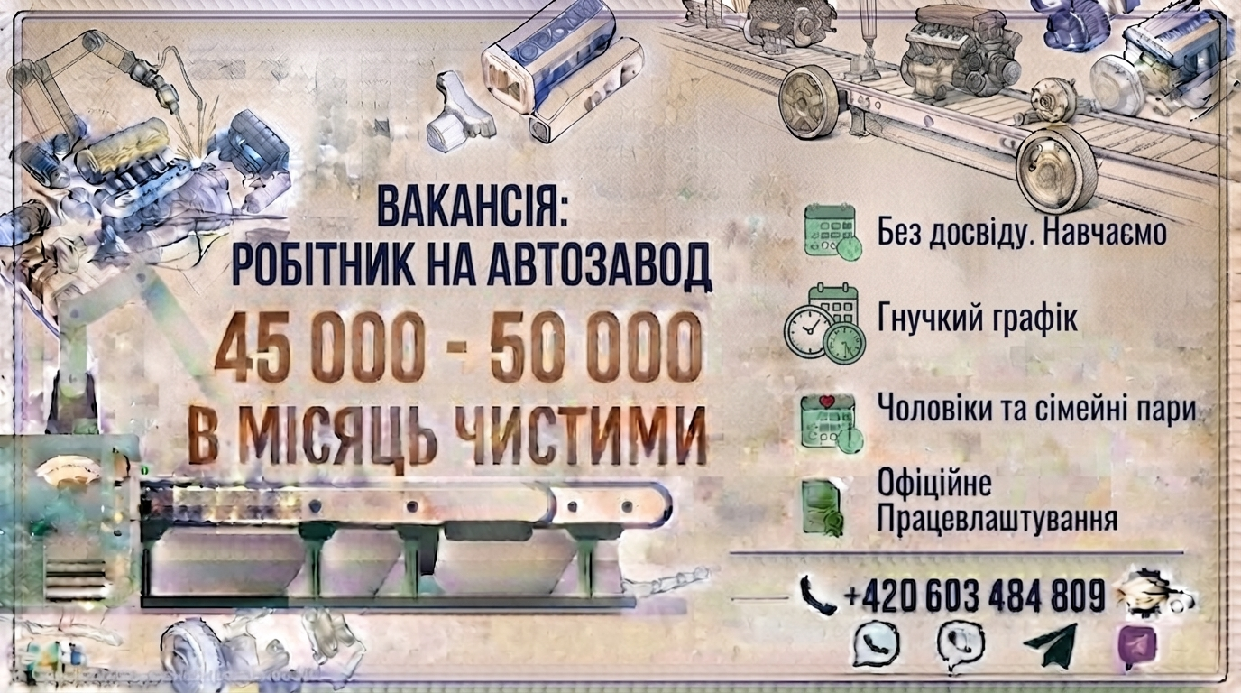 Оператори ЧПУ на автомобільний завод
